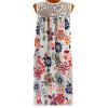 Plus Size Women Summer Back Lace Sleeveless Tank Dress Beach Maxi Dress - Elegant Lace 50S Empire Waist Knee Length Dusty Pockets Sleeves 3/4 Night Out Flower Ladies 5XL view 2