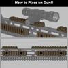 Gotical 13 Slots Picatinny Rail Section for Handguard Flat Dark Earth Fit for 21mm Picatinny/Weaver Rails (5, 7, 13 Slots 6 Pack - FDE) view 4