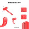 RydeSafe Bike Light - Rear Safety - Red view 3