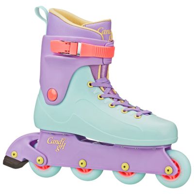 Candi GRL South Beach Inline Skates for Teens, Women, and Men; Miami Nice Size M07/W08