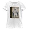 Fifth Sun girls Marvel Moon Knight Moon Knight Scroll Fragment Short Sleeve Tee T Shirt, White, X-Small US view 1