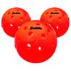 Franklin Sports Outdoor Pickleballs - X-40 Pickleball Balls - USA Pickleball (USAPA) Approved - 3 Pack Outside Pickleballs - Ember - US Open Ball view 1