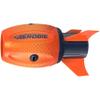 Aerobie gl_Toy Sonic Fin Football, Aerodynamic Russel Wilson Toy, Now with Softer Foam & Fins, Outdoor Games for Kids and Adults Aged 8 and Up, Orange view 1