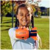 Aerobie gl_Toy Sonic Fin Football, Aerodynamic Russel Wilson Toy, Now with Softer Foam & Fins, Outdoor Games for Kids and Adults Aged 8 and Up, Orange view 2