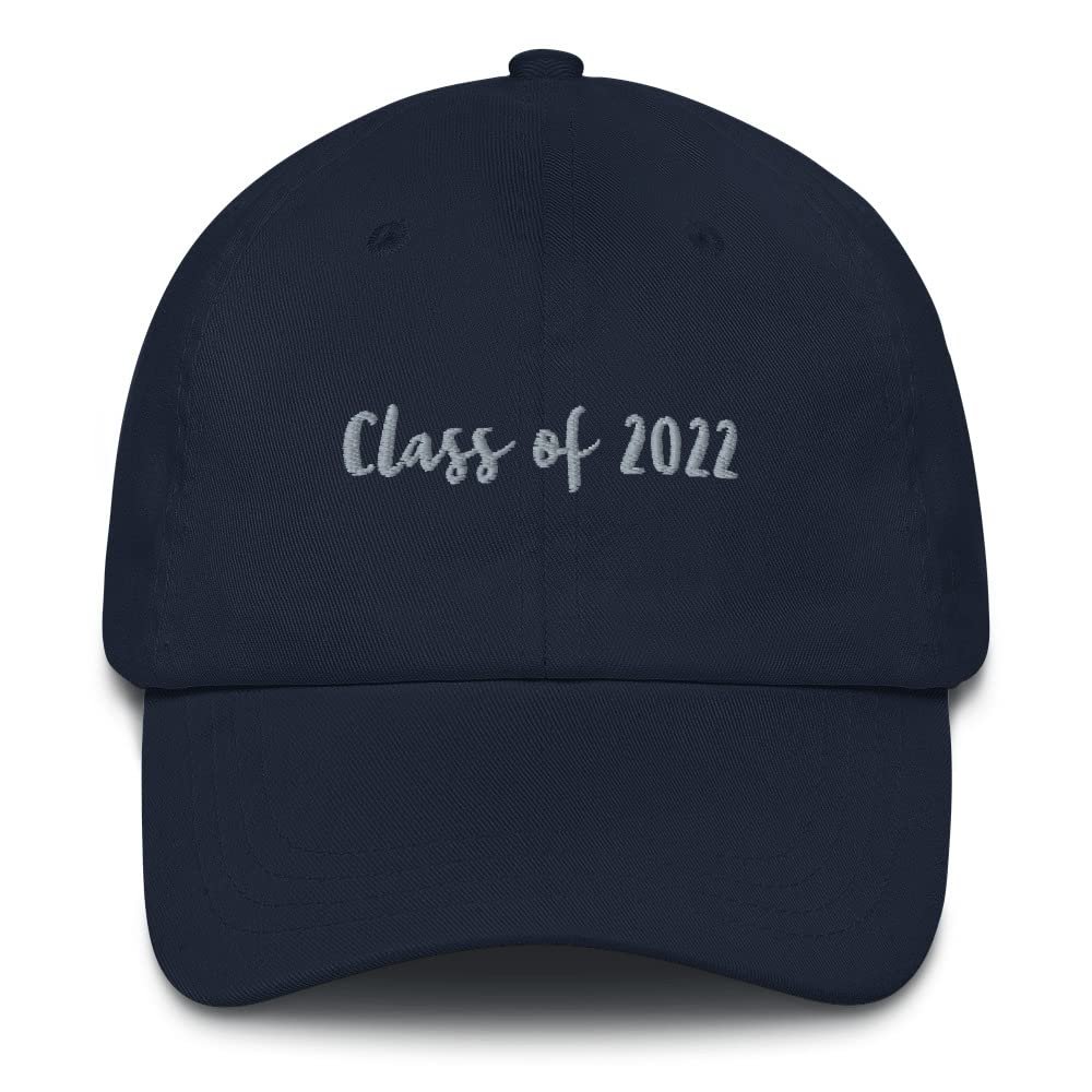 Class of 2022 hat, Embroidered Graduation hat, Graduation 2022 hat, Unisex hat, Graduation Gift for him or her. Navy