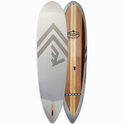 VAMO SUP Stand Up paddleboard 4-way stretch UV board cover for paddleboards, kayaks, and surfboards (Paddleboard not included) (Grey, 10'6-12')