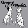 Disney Boy's Pongo Perdita Hoodie, Athletic Heather, X-Large view 2