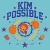 Disney Girl's Kim Possible Cheerleader Kim Est. 2002 T-Shirt - Tahiti Blue - X Large view 2