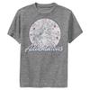 Disney Boy's Belle Americana T-Shirt, Charcoal Heather, Large view 1