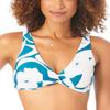 Anne Cole Mari Botanical Twist Front Bikini Top XLarge / Mari Botanical view 1