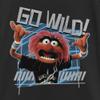 Disney Girl's Animal Wild T-Shirt, Black, Small view 2