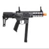Lancer Tactical Gen 2 New 9mm Battle X CQB Lightweight Carbine AEG Color Gray view 3