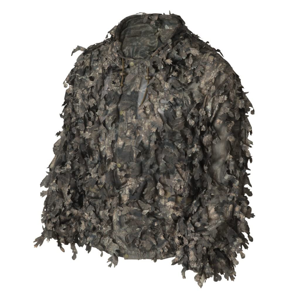 Banded New Gear - 3D Leafy Ghillie Hunting Jacket (US, Alpha, Medium, Regular, Regular, Realtree Timber)