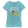 Disney Girl's Easter Surprises T-Shirt, Tahi Blue, Small view 1