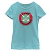 Disney Girl's Camp Kikiwaka T-Shirt, Tahiti Blue, Small view 1