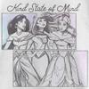 Disney Girl's Kind State of Mind T-Shirt, White, Medium view 2