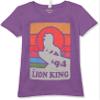 Disney Girl's Vintage Pride T-Shirt, Pur Berry, Medium view 1