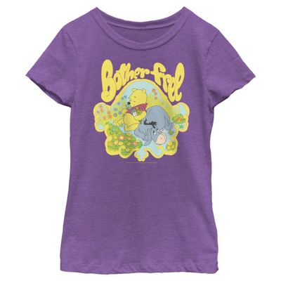 Disney Girl's Bother Free T-Shirt, Pur Berry, X-Large