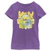 Disney Girl's Bother Free T-Shirt, Pur Berry, X-Large view 1