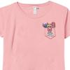 Disney Girl's Pocket Creatures T-Shirt, Pink, X-Large view 2