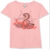 Disney girls Disney Jungle Cruise Jungle Cruise Snake Short Sleeve Tee T Shirt, Light Pink, X-Small US view 1