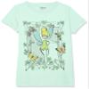 Disney Girl's Tinker Bell T-Shirt, Mint, Small view 1