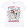 Disney Girl's Classic Princess T-Shirt, White, Small view 1