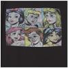 Disney Girl's Pop Princesses T-Shirt, Black, Large view 2
