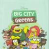 Disney girls Disney Big City Greens Group Shot Short Sleeve Tee T Shirt, Mint, X-Small US view 2