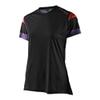 Troy Lee Designs Cycling MTB Bicycle Mountain Bike Jersey Shirt for Women, Lilium SS Jacquard (Black, Small) view 1