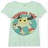 Disney Little Big City Greens Winning Dog Girls Short Sleeve Tee Shirt, Mint, Small view 1