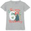 Disney Girl's Merida Sixth Birthday T-Shirt, Athletic Heather, Large view 1