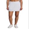 RBX Active Fashion Skort for Women, Quick Drying Flat-Front Woven Running/Tennis/Golf/Pickleball Skort with Zipper Pocket S21 White XS view 3