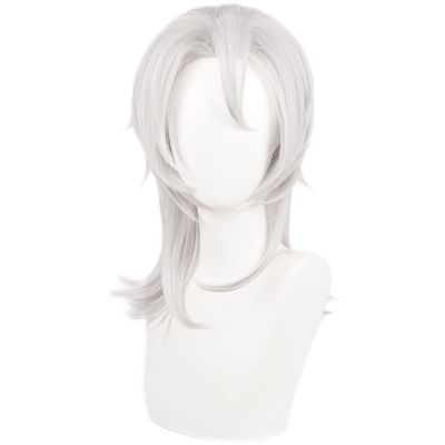 HIROAKIYA Tengen Uzui Cosplay Wig with Weaving Cap for Adult Unisex