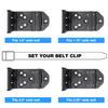 S&W M&P 9mm Holster - OWB Kydex Holster for Smith&Wesson M&P 9mm /.40 M2.0 Full Size 4.25", M2.0 4" / 3.6" Compact, Right-Hand view 4