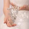 Wekicici Crystal Crown Rhinestone Tiara Gold Princess Queen Headband for Birthday Pageant Costume Crown Bridal Crowns For Wedding Halloween for Women(Gold) view 4