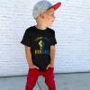 POLG Toddler Ukraine T-Shirt Baby Kids Boys Girls Support Ukraine I Stand with Ukraine Ukrainian Flag T Shirts Tee Tops 1-7Y (Black #1, 4-5 Years) view 3