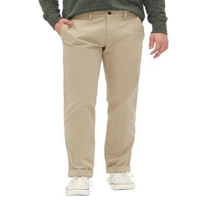 GAP Mens Essential Straight Fit Khakis, Iconic Khaki, 38W x 34L US