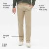 GAP Mens Essential Straight Fit Khakis, Iconic Khaki, 38W x 34L US view 4