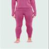 Terramar Women's Standard Ultra Merino Pants, Dusty Berry, X-Large view 1