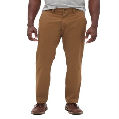 GAP Mens Essential Slim Fit Khakis, Palomino Brown Global, 34W x 34L US