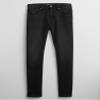 GAP Mens Straight Taper Fit Jeans, Washed Black, 34W x 30L US view 4