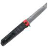Folding Pocket Katana Damascus Samurai Japanese Carry Knife Carbon Fiber  Mod 2 view 2