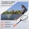 KastKing Brutus Fishing Net, Fish Landing Net, Lightweight & Portable Fishing Net with Soft EVA Foam Handle, Holds up to 44lbs/20KG, Fish-Friendly Mesh for a Safe Release, Silicone S view 2
