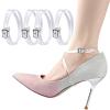 2 Pairs Transparent Shoe Straps Invisible Heel Grips Anti Slip Shoe Accessories for Women High Heels view 1