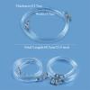 2 Pairs Transparent Shoe Straps Invisible Heel Grips Anti Slip Shoe Accessories for Women High Heels view 2