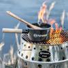 Petromax Enamel Pan for Campfire Cooking, Indoor/Outdoor Pot, 1 Liter or 1.1 Qt, Black view 3
