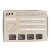 Honma D1 D-1 BT2201 2-Piece Soft Ionomer Flying Distance Golf Balls - 1 Dozen White view 2