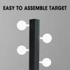 Atflbox The Metal Swing Shooting Target Stand with 6 Steel Plates for Airsoft BB Guns Practise (Dueling Tree) view 3
