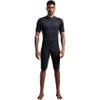 Wetsuits for Men and Women, 2mm Mens Short Wet Suit Diving Surfing Snorkeling Kayaking Water Sports (Men's Shorty-Black-2/2mm, XX-Large) view 1